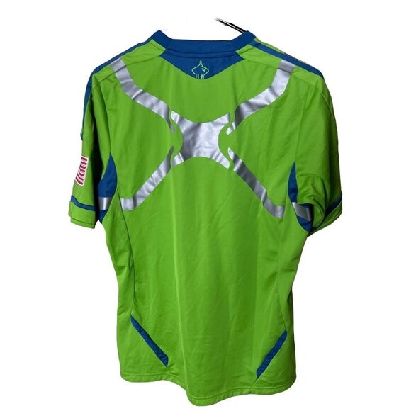 2012 Authentic Adidas Sounders Formation Jersey Mens Medium - Picture 5 of 5